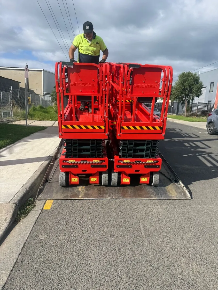 Franklin Equipment scissor lift service and inspections