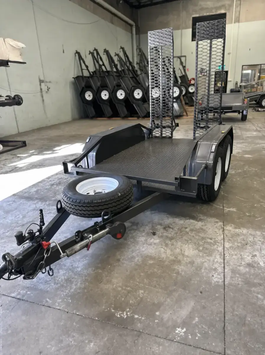 7x4 Scissor Lift Trailer Smooth Guards - image 2