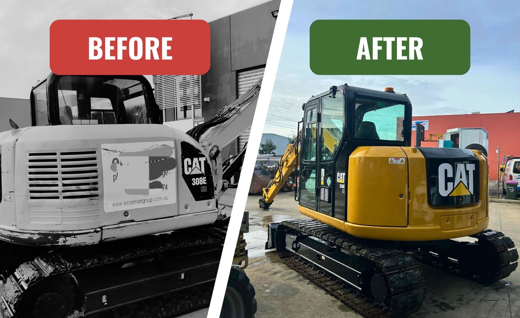 CAT 308 Refurbishment