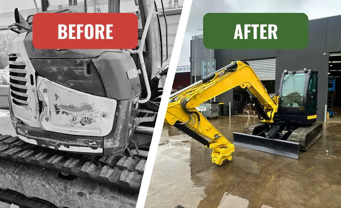 Yanmar Vio80 Refurbishment